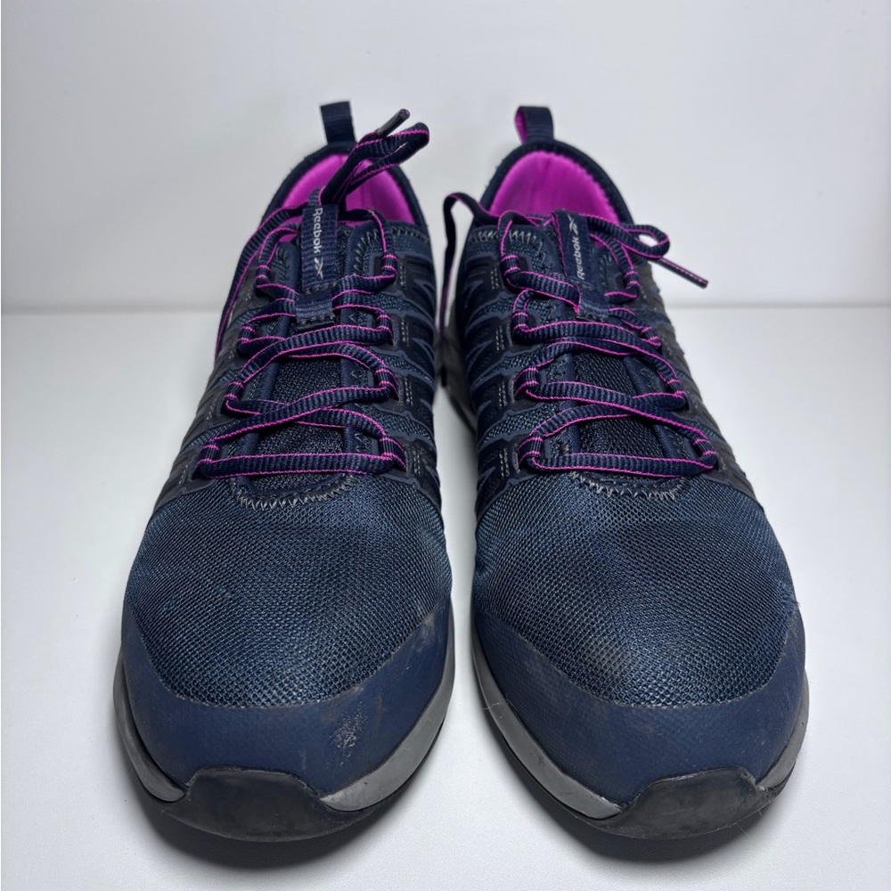 Reebok Astroride Work RB308 Athletic Steel Toe Work Shoes Dark Navy Women’s 9.5M - Picture 3 of 8